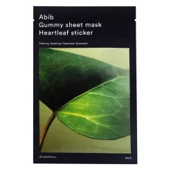 Abib - Gummy Sheet Mask Heartleaf Sticker - Nawilżająca Maska w Płachcie - 27ml