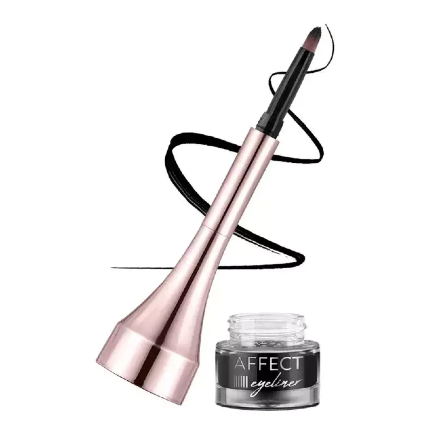 Affect - Simple Lines - Wodoodporny Eyeliner w Żelu - 2,9g