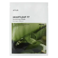 Anua - Heartleaf 77% Soothing Sheet Mask - Nawilżająco-Kojąca Maska z 77% Ekstraktem z Pstrolistki -1szt/25ml
