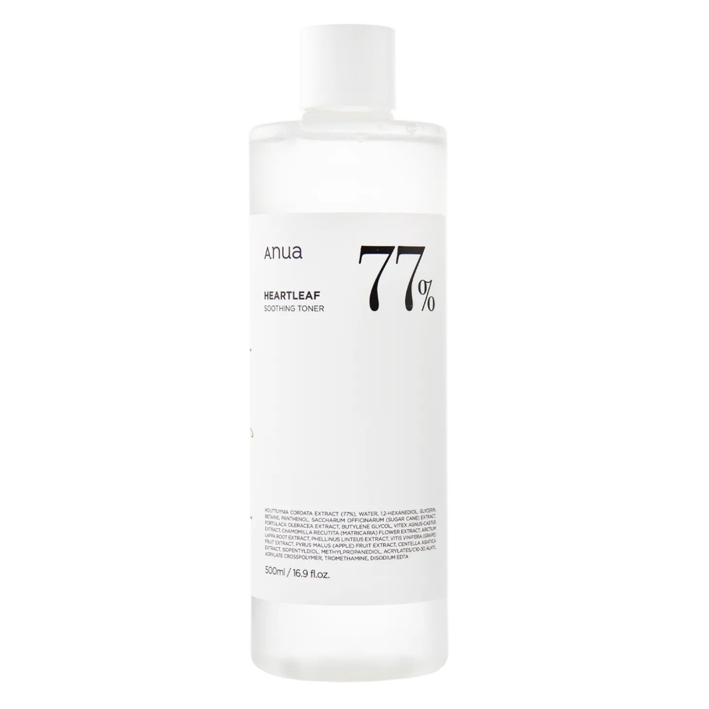Anua - Heartleaf 77% Soothing Toner - Kojący Tonik do Twarzy - 500ml