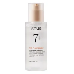 Anua - Rice 7 Ceramide Hydrating Barrier Serum - Ryżowe Serum Rozjaśniające - 50ml