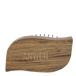 Anwen - Travel Hair Brush - Mini Drewniana Szczotka do Włosów