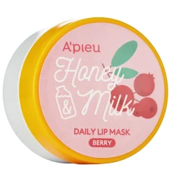 A'pieu - Honey & Milk Daily Lip Mask - Berry - Odżywcza Maska do Ust - 6g