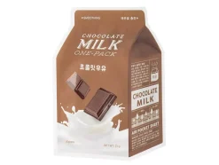 A'pieu - Milk One Pack  Mask - Chocolate - Mleczna Maseczka w Płachcie - 21g