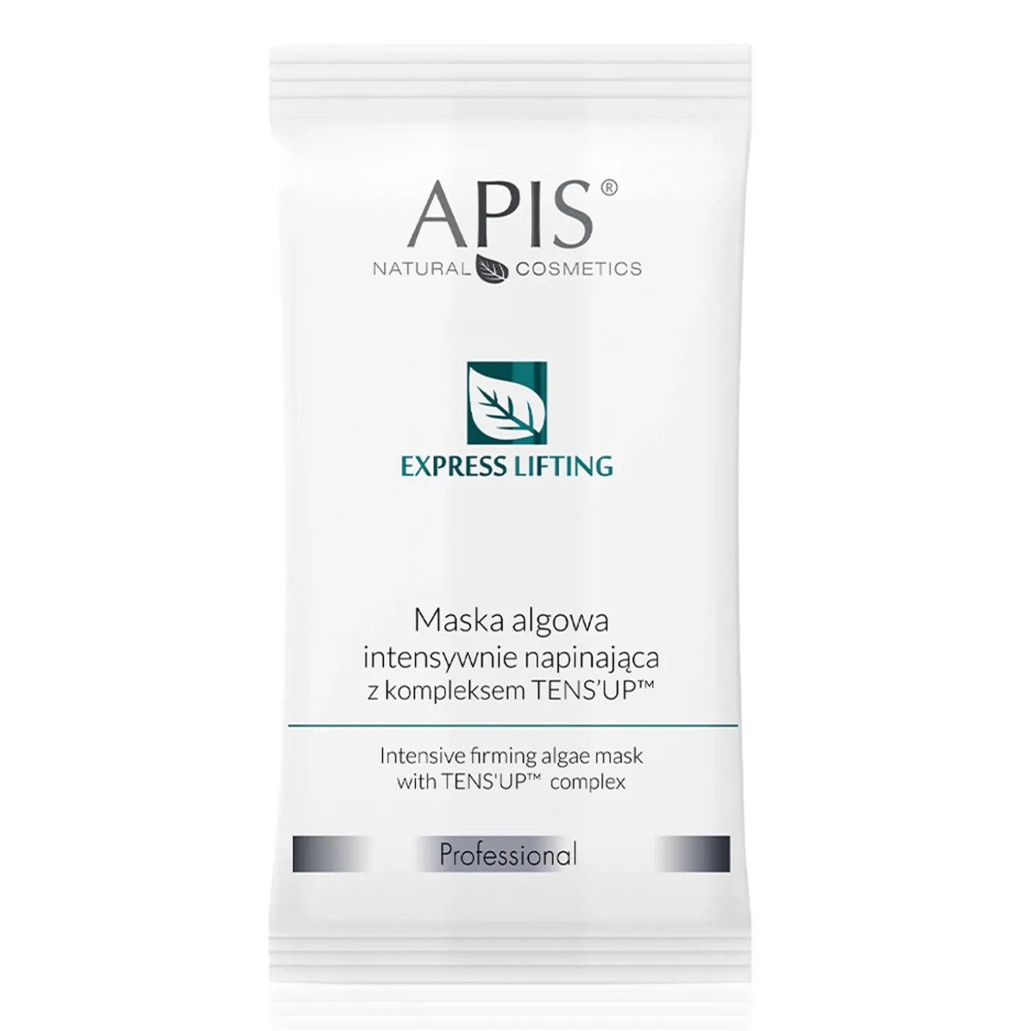 Apis - Express Lifting - Maska Algowa Intensywnie Napinająca z Kompleksem TENS'UP - 20g
