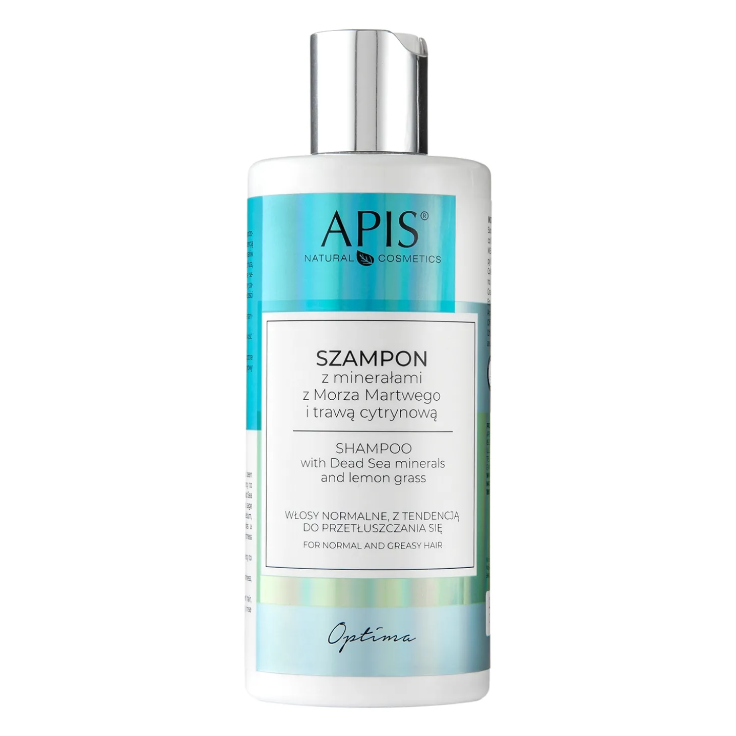 Apis - Optima - Szampon z Minerałami z Morza Martwego i Trawą Cytrynową - 300 ml