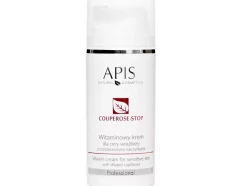 Apis - Professional - Couperose-Stop - Vitamin Cream - Witaminowy Krem dla Cery Wrażliwej z Rozszerzonymi Naczynkami - 100ml