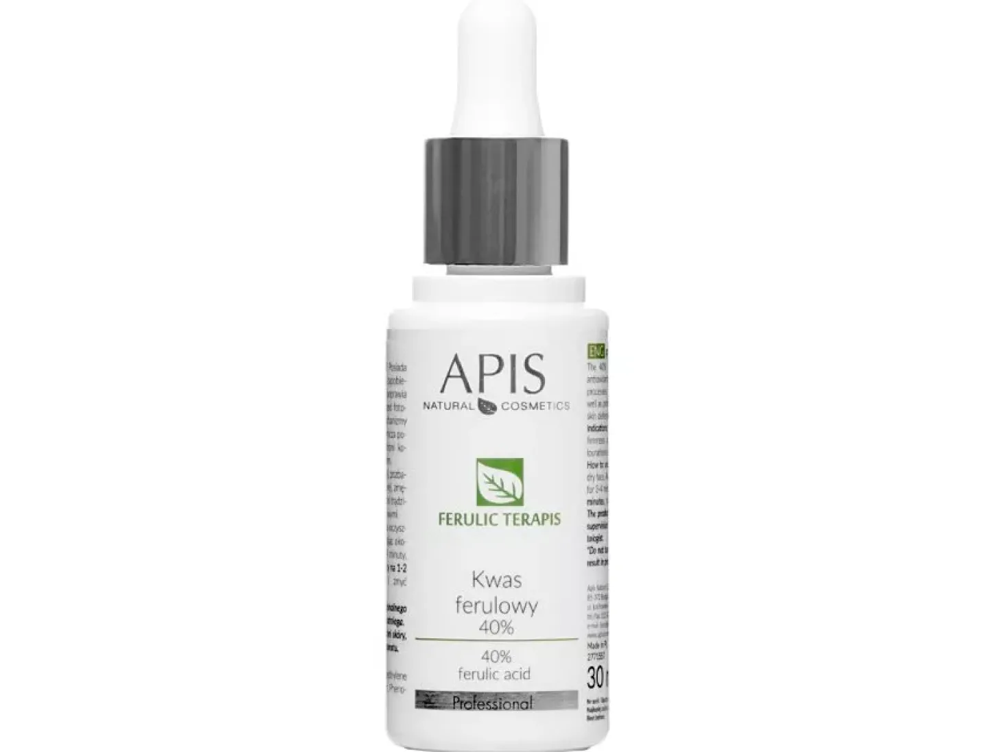 Apis - Professional - Ferulic Terapis - Ferulic Acid - Kwas Ferulowy 40% - 30ml