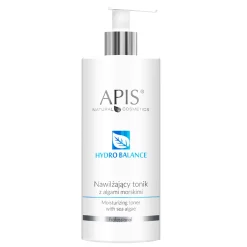 Apis - Professional - Hydro Balance - Moisturizing Toner with Sea Algae - Nawilżający Tonik z Algami Morskimi - 500ml