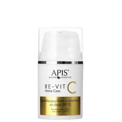 Apis - Re-Vit C Home Care - Revitalizing Day Cream with Vitamin C SPF15 - Rewitalizujący Krem z Witaminą C na Dzień - 50ml