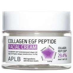APLB - Collagen EGF Peptide Facial Cream - Nawilżająco-Ujędrniający Krem do Twarzy - 55ml