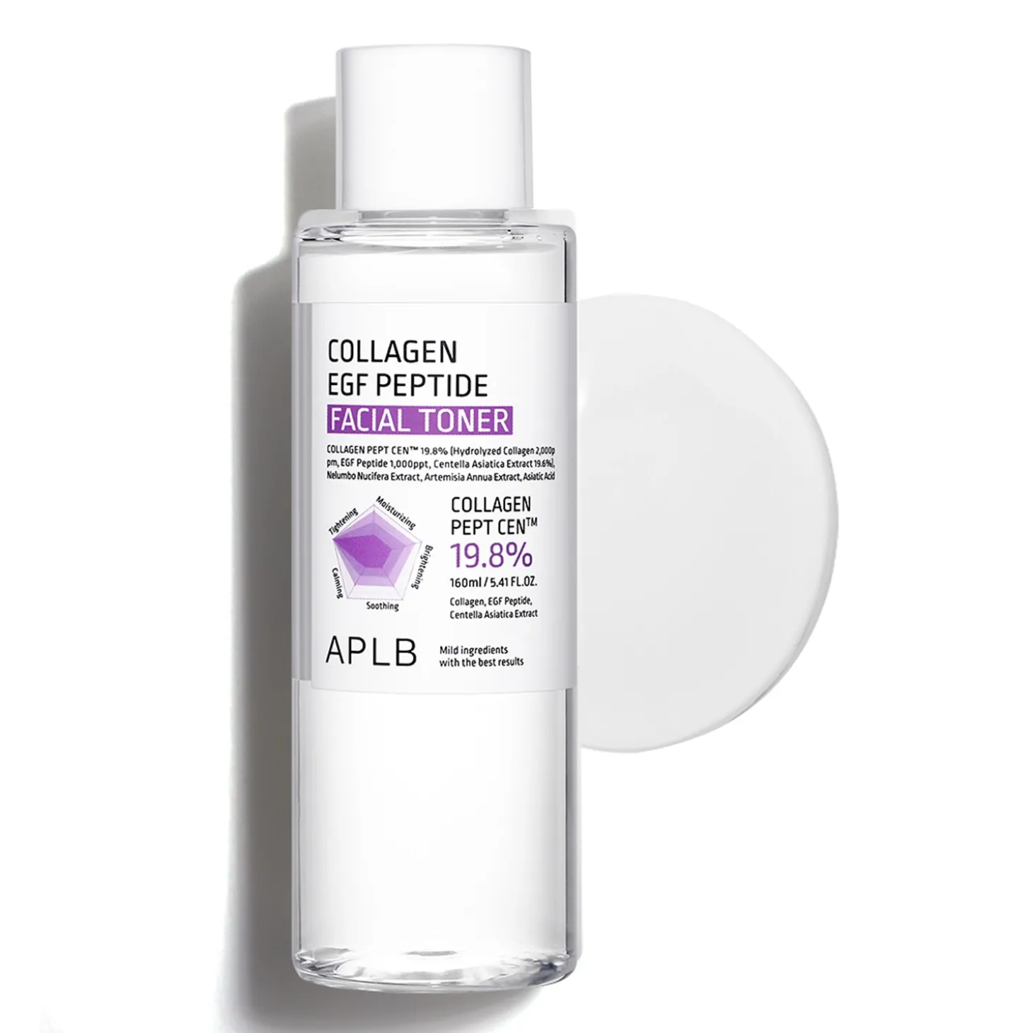 APLB - Collagen EGF Peptide Facial Toner - Nawilżająco-Ujędrniający Tonik do Twarzy - 160ml