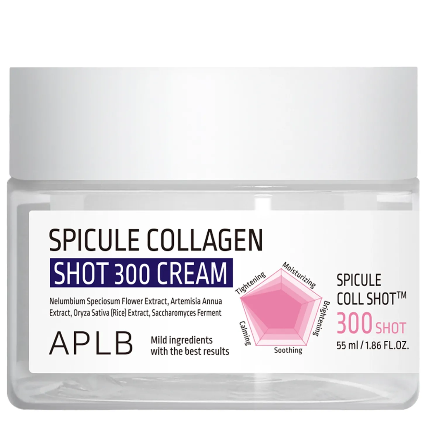 APLB - Spicule Collagen Shot 300 Cream - Mikroigłowy Krem z Kolagenem - 55ml