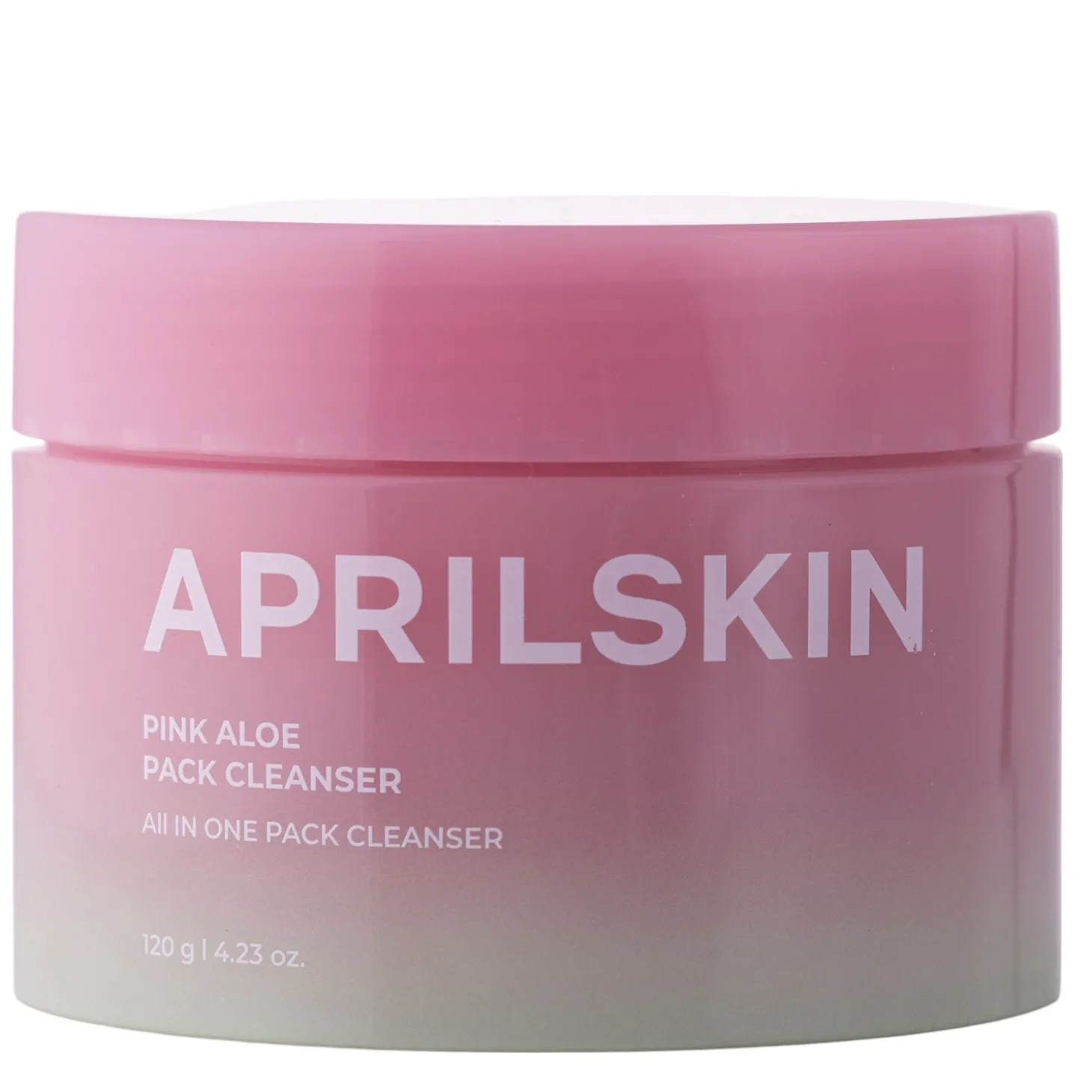 Aprilskin - Pink Aloe Pack Cleanser - Oczyszczający Mus do Twarzy - 120g
