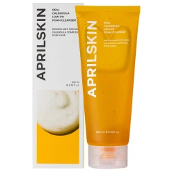 Aprilskin - Real Calendula Low pH Foam Cleanser - Żel do Mycia Twarzy z Nagietkiem - 200ml