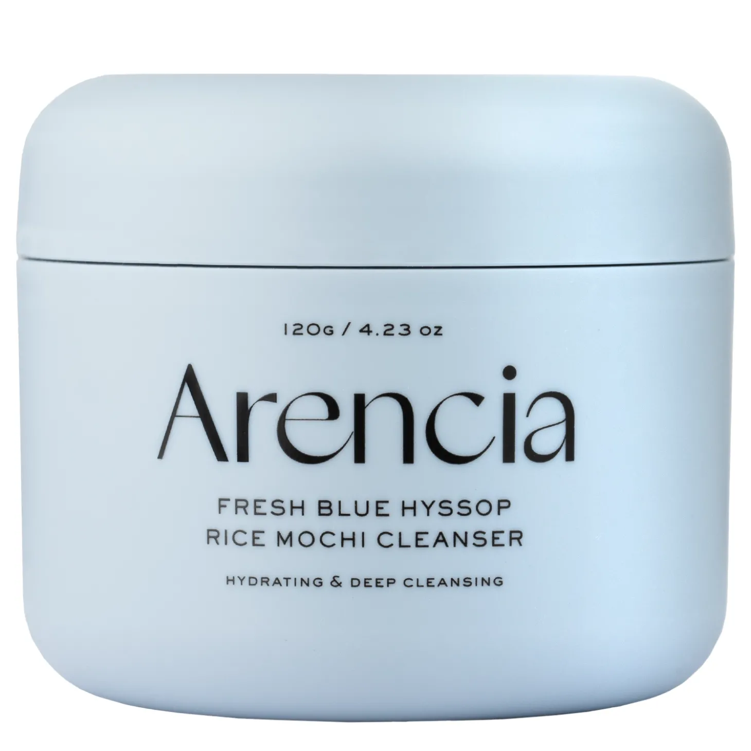 Arencia - Fresh Blue Hyssop Rice Mochi Cleanser - Nawilżająca Pasta do Oczyszczania Twarzy - 120g