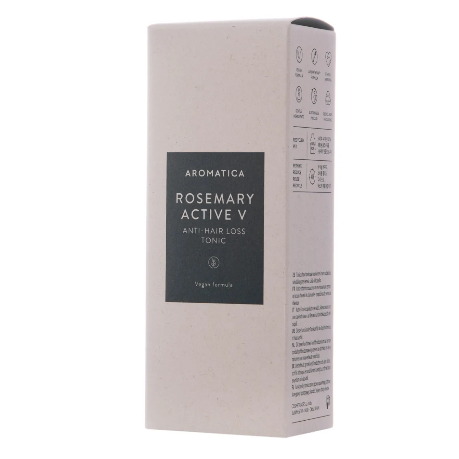Aromatica - Rosemary Active V Anti-Hair Loss Tonic - Rozmarynowy Tonik Przeciw Wypadaniu Włosów - 100ml