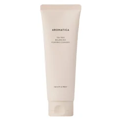 Aromatica - Tea Tree Balancing Foaming Cleanser - Organiczna Pianka Oczyszczająca z Ekstraktem z Drzewa Herbacianego - 180g