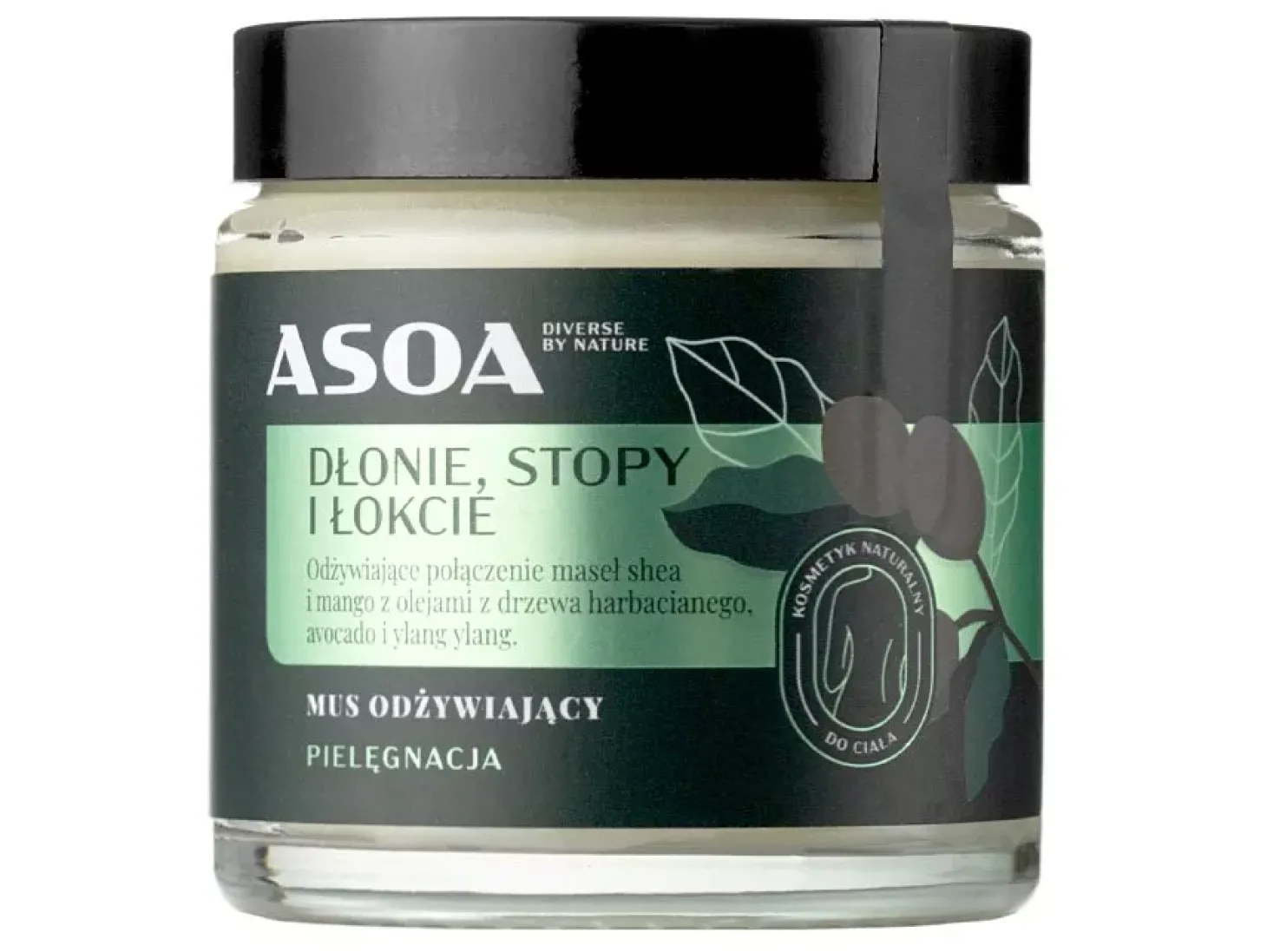 Asoa - Mus Odżywiający Dłonie, Stopy i Łokcie - 120ml