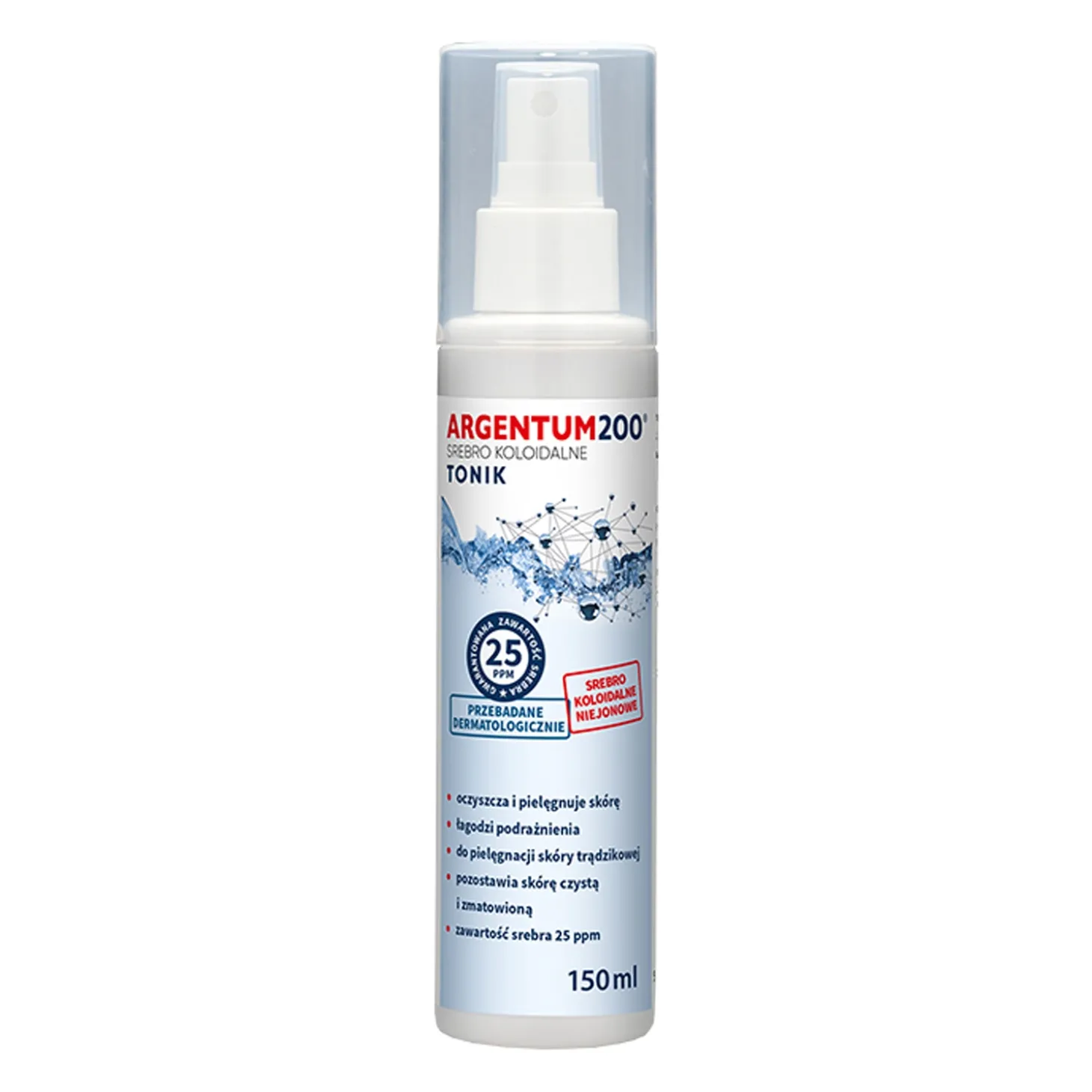 Aura Herbals - Srebro Koloidalne 25 ppm Argentum200 - Areozol - 150ml
