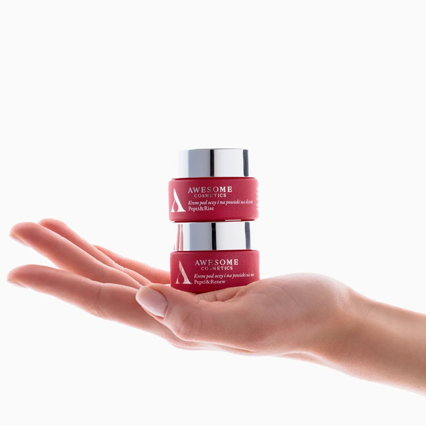 Awesome Cosmetics - Pepti&Rise i Pepti&Renew - Krem pod Oczy i na Powieki Dzień / Noc - 2x10ml