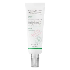 Axis-y - Complete No-Stress Physical Sunscreen SPF50+/PA++++ - Krem z Filtrami Fizycznymi - 50ml