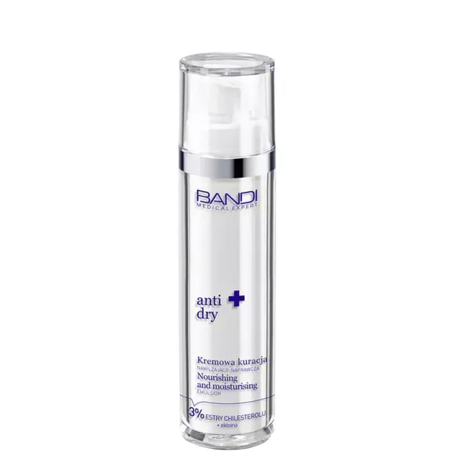 Bandi - Medical Expert - Anti-Dry - Kremowa Kuracja Nawilżająco-Naprawcza - 50ml
