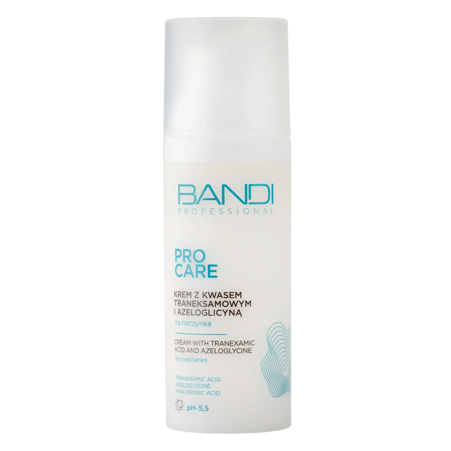 Bandi - Pro Care - Krem z Kwasem Traneksamowym i Azeloglicyną na Naczynka - 50ml