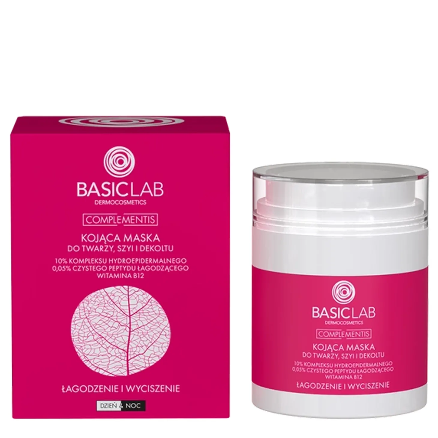 BasicLab - Complementis - Kojąca Maska do Twarzy, Szyi i Dekoltu - 50ml