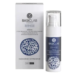 BasicLab - Esteticus - Nawilżenie i Wypełnienie - Serum z 15% Trehalozą, 10% Peptydem i Kwasem Hialuronowym - 30ml