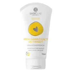 BasicLab - Famillias - Nawilżający Krem do Twarzy Lekka Konsystencja - 75ml