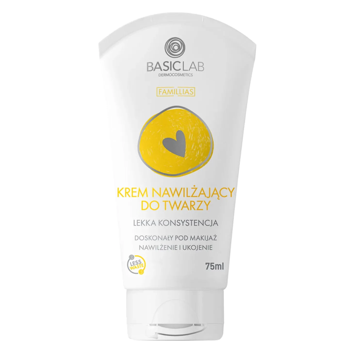 BasicLab - Famillias - Nawilżający Krem do Twarzy Lekka Konsystencja - 75ml