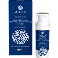 BasicLab - Odżywienie i Nawilżenie - Trehalozowy Krem Przywracający Równowagę o Bogatej Konsystencji - 50ml
