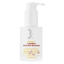Be The Skin - Heartleaf O2 Bubble Wash Off Mask Pack - Kojąca Maska do Twarzy - 120g