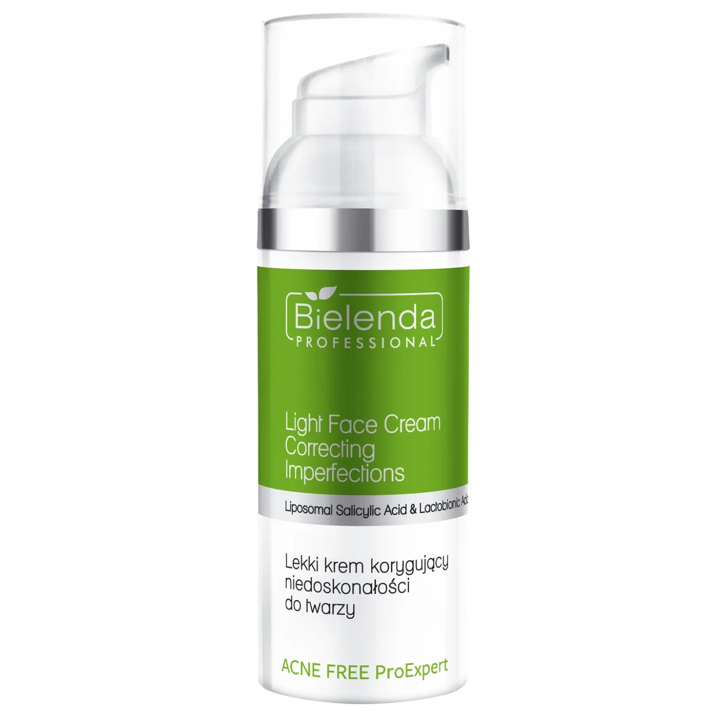 Bielenda Professional - Acne Free ProExpert - Krem Redukujący Niedoskonałości z Kwasami - 50ml