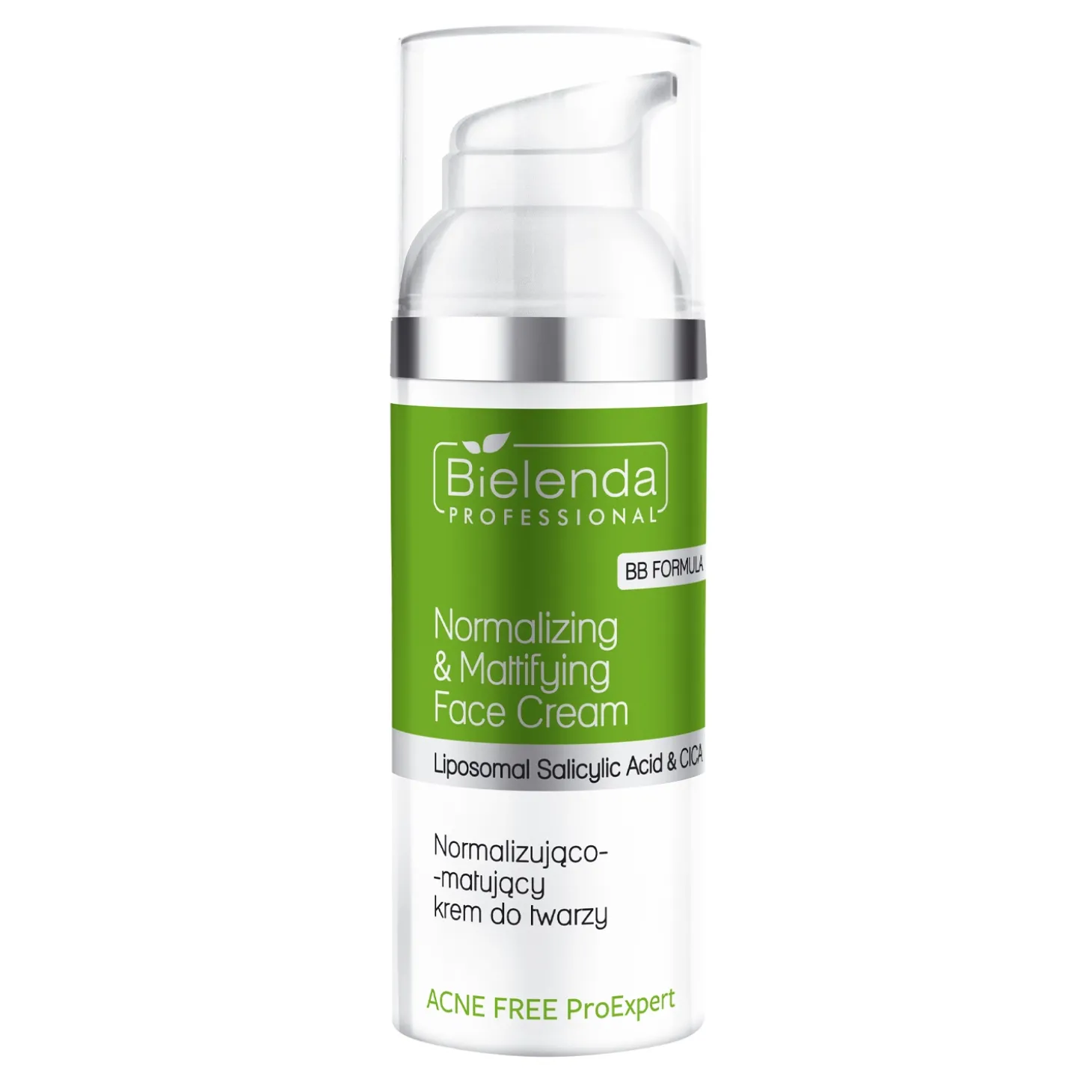 Bielenda Professional - Acne Free ProExpert - Normalizująco-Matujący Krem - 50ml