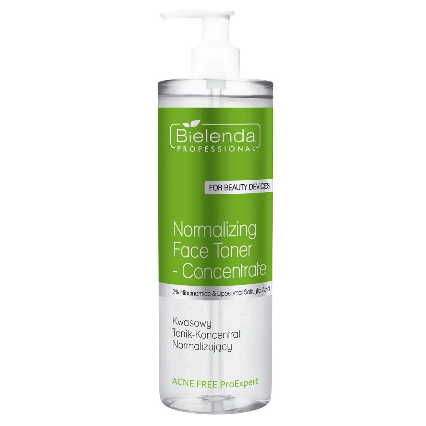 Bielenda Professional - Acne Free ProExpert - Kwasowy Koncentrat - Tonik - 500ml