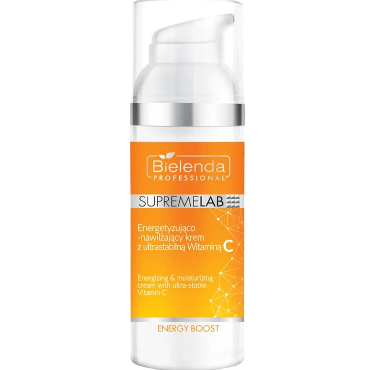 Bielenda Professional - Supremelab - Energy Boost - Energizing & Moisturizing Cream with Ultra-Stable Vitamin C - Energetyzująco-Nawilżający Krem z Ultrastabilną Witaminą C - 50ml
