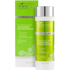 Bielenda Professional - Supremelab - Sebio Derm - Normalizing Toner with Anti-Bacterial Complex - Normalizujący Tonik z Kompleksem Antybakteryjnym - 200ml