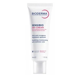 Bioderma - Sensibio AR+ Cream - Kojąco-Nawilżający Krem Redukujący Zaczerwienienia - 40ml