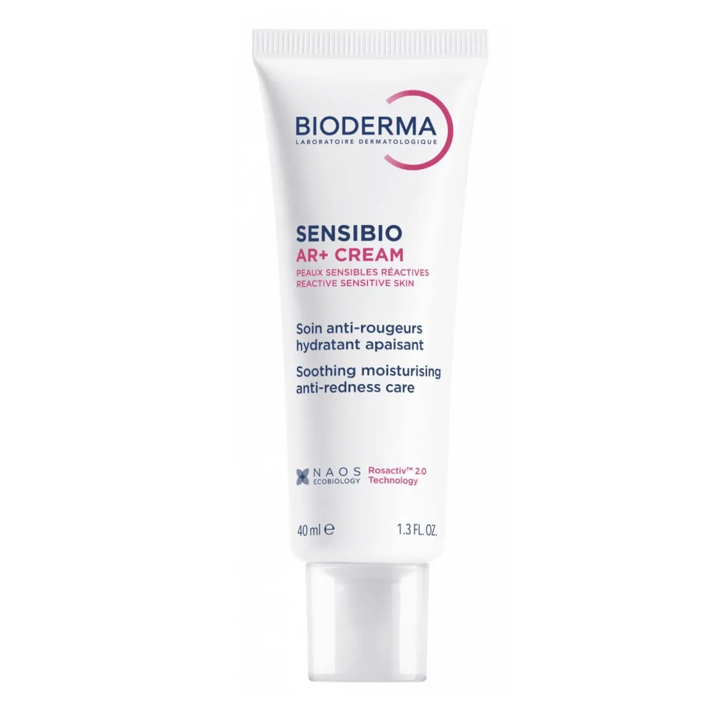 Bioderma - Sensibio AR+ Cream - Kojąco-Nawilżający Krem Redukujący Zaczerwienienia - 40ml