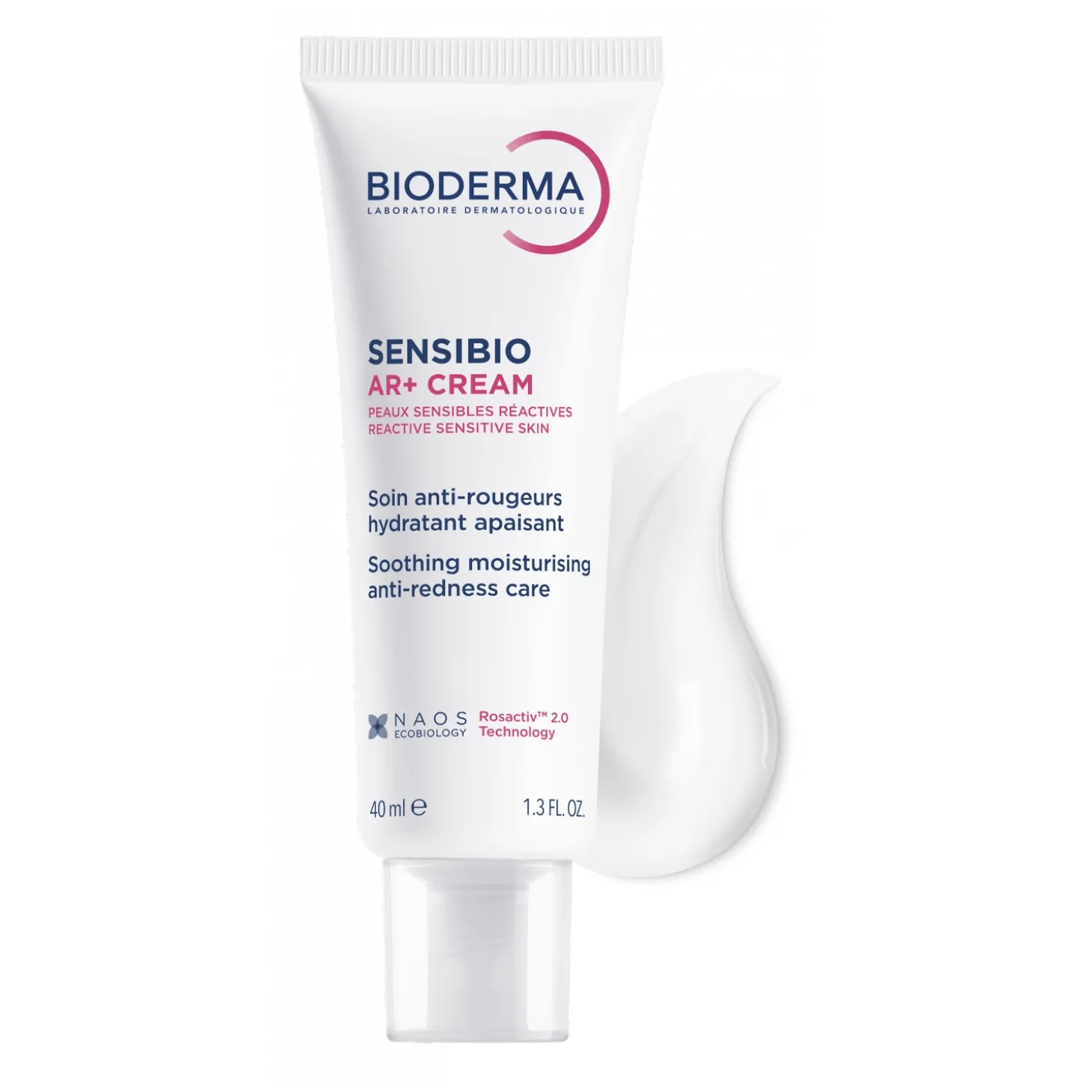 Bioderma - Sensibio AR+ Cream - Kojąco-Nawilżający Krem Redukujący Zaczerwienienia - 40ml