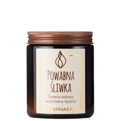 Bosphaera - Świeca Sojowa - Powabna Śliwka - 190g