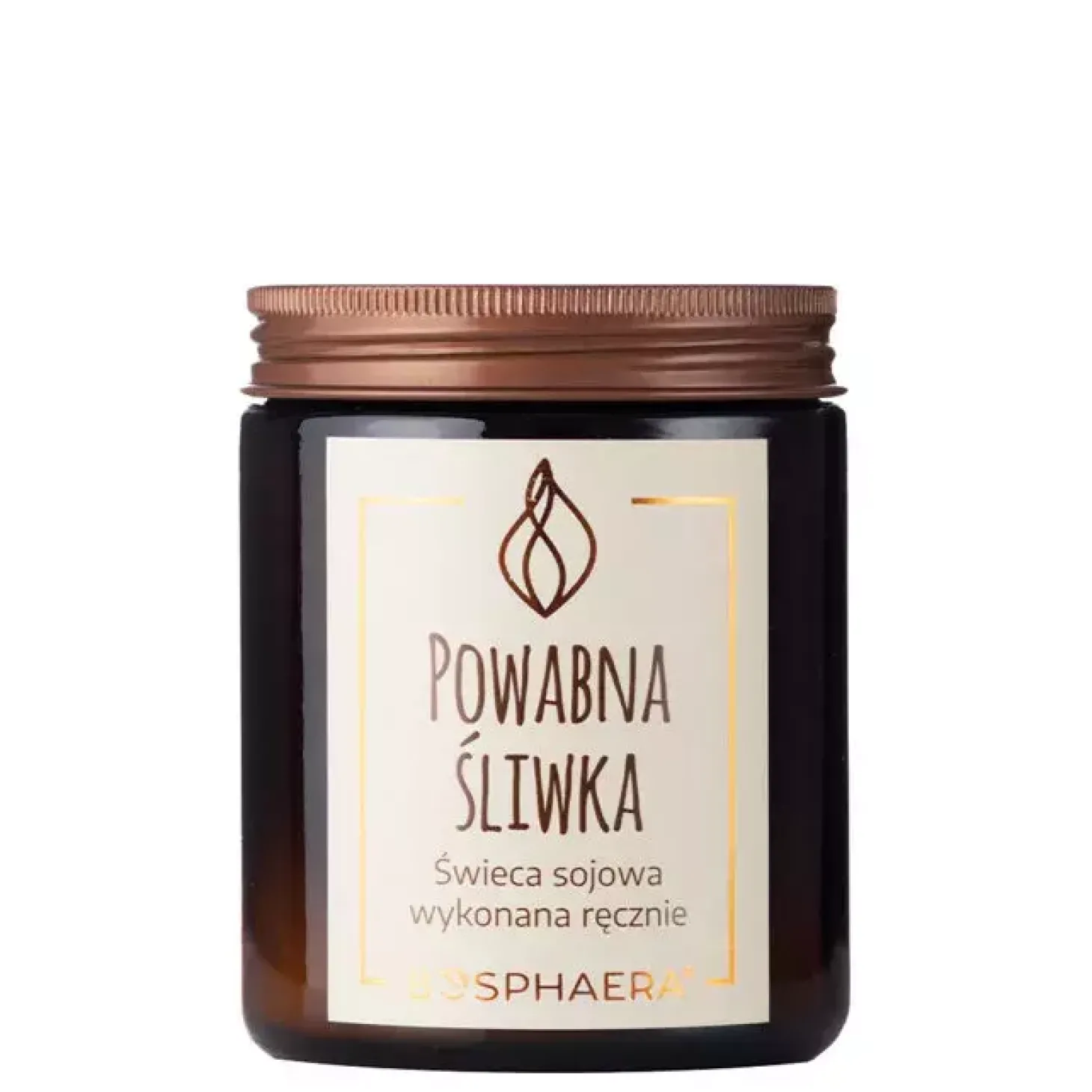 Bosphaera - Świeca Sojowa - Powabna Śliwka - 190g