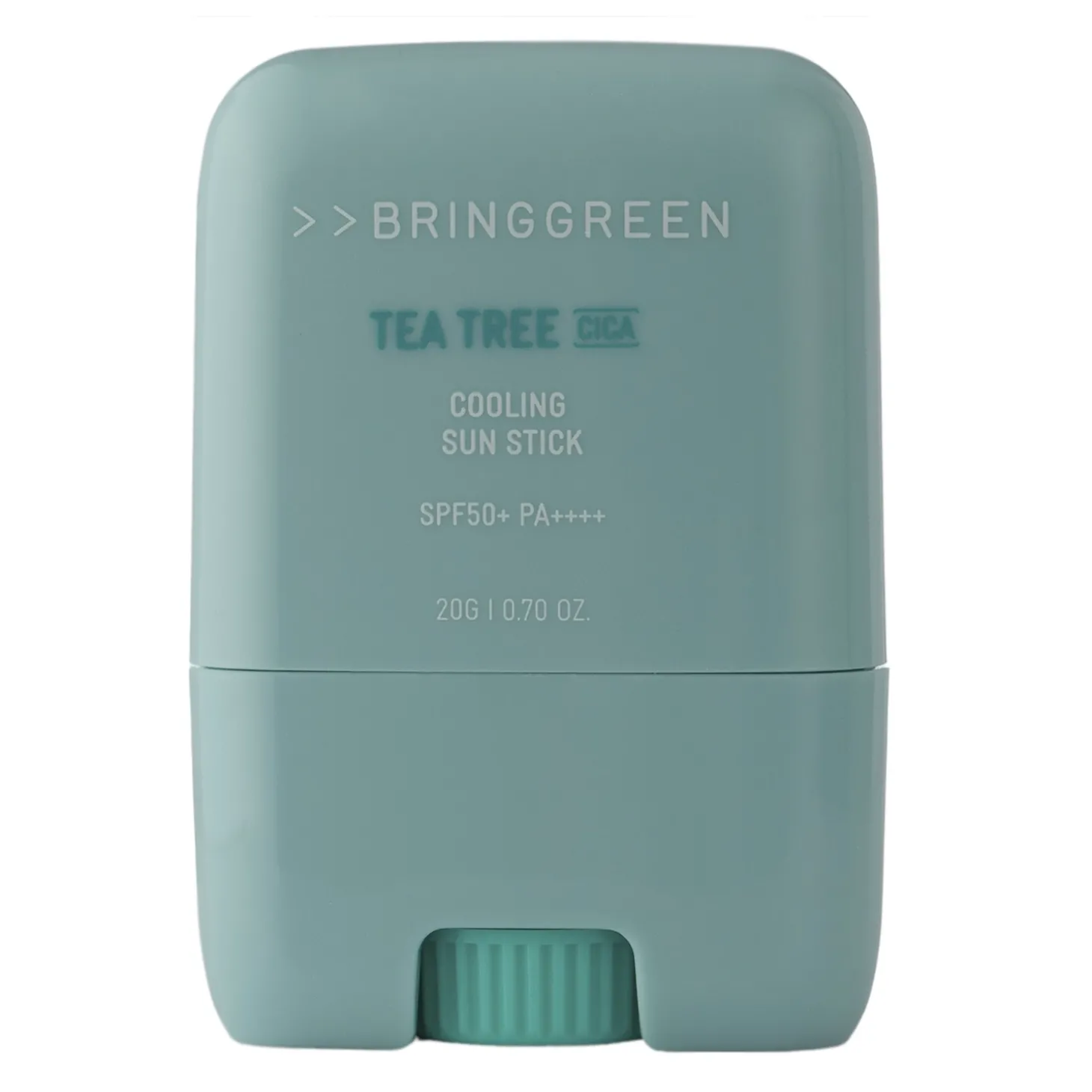 Bring Green - Tea Tree Cica Cooling Sun Stick SPF 50+ PA++++ - Krem z Filtrem w Sztyfcie - 20g