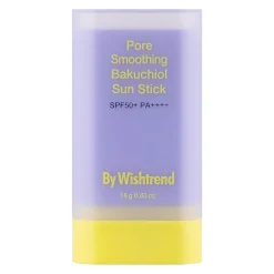 By Wishtrend - Pore Smoothing Bakuchiol Sun Stick SPF50+ PA++++ - Sztyft Przeciwsłoneczny Do Twarzy - 18g