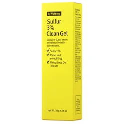 By Wishtrend - Sulfur 3% Clean Gel - Żel Punktowy na Niedoskonałości - 30ml
