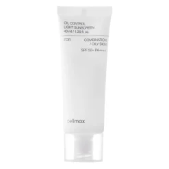 Celimax - Oil Control Light Sunscreen SPF50+ PA++++ - Krem Regulujący Wydzielanie Sebum z Filtrem - 40ml
