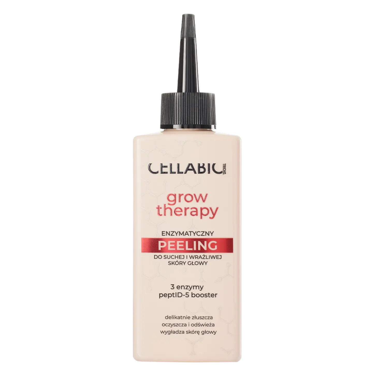 Cellabic Tricho - Grow Therapy Woman - Enzymatyczny Peeling do Suchej i Wrażliwej Skóry Głowy - 150ml