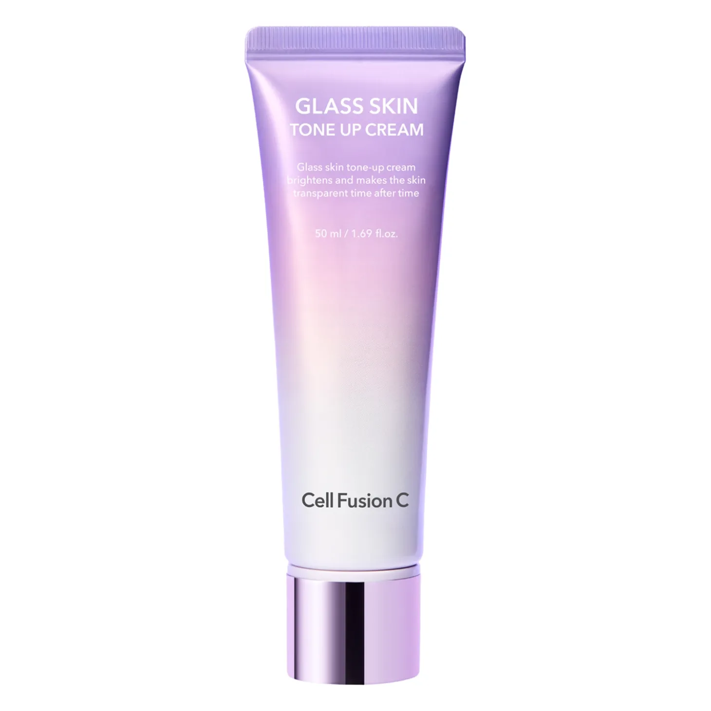 Cell Fusion C - Glass Skin Tone Up Cream - Krem Wygładzający Skórę z Efektem Glass Skin - 50ml